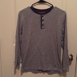Old Navy 1/4 button long sleeve size BOYS XL